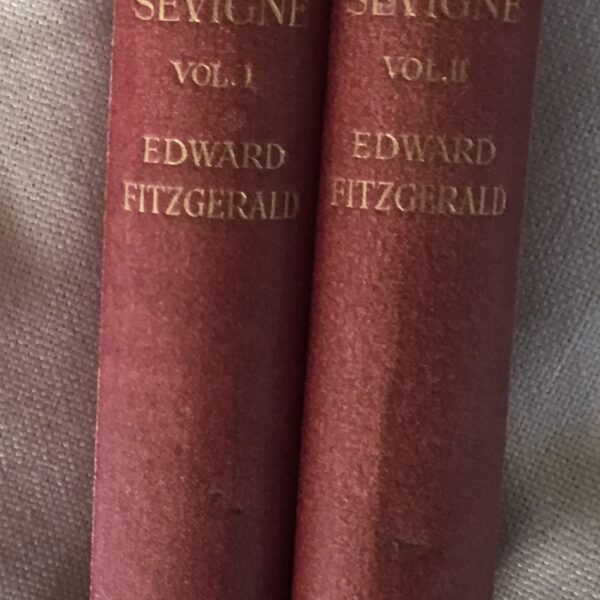 Dictionary of Madame Sevigne. Volumes 1 & 11