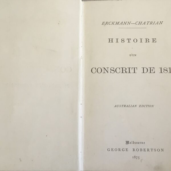 Histories D’un Conscrit de 1813