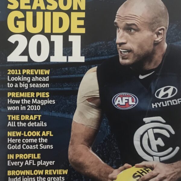 AFL  Record Season Guide. 2011